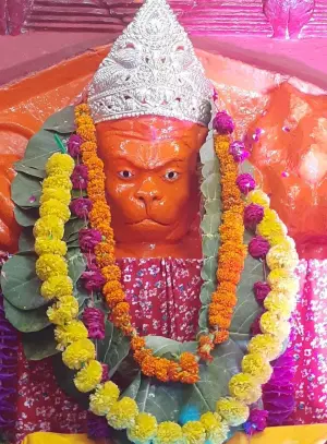 red hanumanji